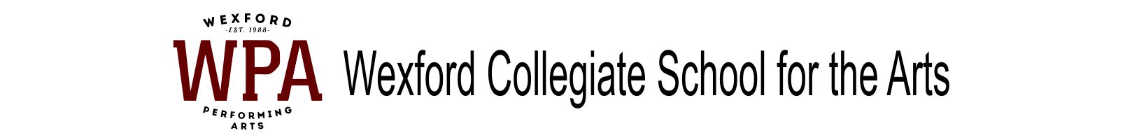 Wexford Collegiate School for the Arts Logo